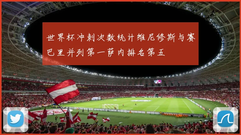 世界杯冲刺次数统计维尼修斯与赛巴里并列第一萨内排名第五